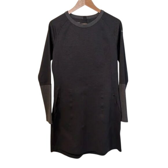 Nike Golf midi performance dress black women size M - Picture 1 of 3